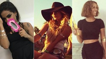Anitta, Beyoncé e mais famosas usam tatuagens que imitam joias - Foto-montagem