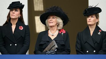 Kate Middleton participa de evento em memória aos 100 anos da Primeira Guerra Mundial - Getty Images