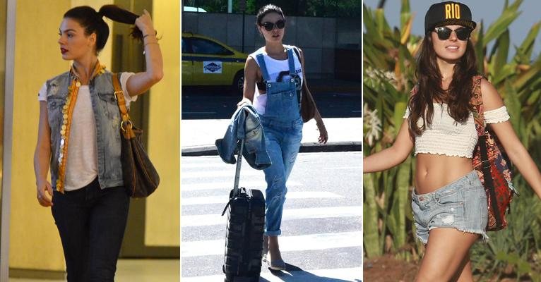 Veja as peças jeans mais estilosas de Isis Valverde - AgNews/Divulgação TV Globo