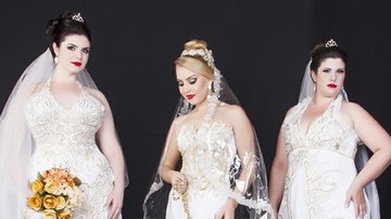 Vestidos de noiva bordados com fios de ouro são aposta de estilista brasileiro - Sergio Silvestri/Divulgação