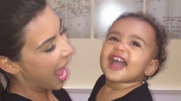 Kim Kardashian e North West - Instagram/Reprodução