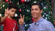 Cristiano Ronaldo e o filho - Instagram/Reprodução