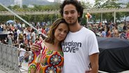 Vanessa Gerbelli e Gabriel Falcão em evento de meditação - Felipe Assumpção / AgNews