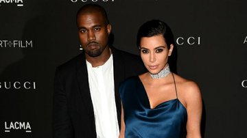 Kanye West e Kim Kardashian - Getty Images