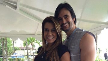 Solange Frazão e o namorado Pyero Tavolazzi - Divulgação