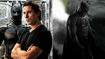 Christian Bale e Ben Affleck como Batman - Divulgação