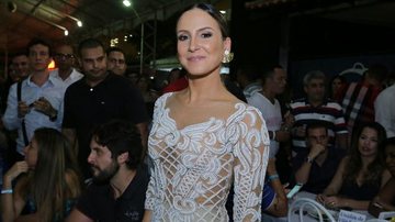 Claudia Leitte curte festa pré-carnaval no Rio - Marcello Sá Barretto / AgNews