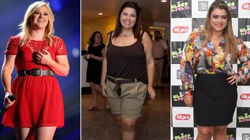 Kelly Clarkson, Fabiana Karla e Preta Gil - Getty Images/AgNews