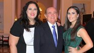 Lilian, Renato e Lívian Aragão - Alex Palarea/Agnews