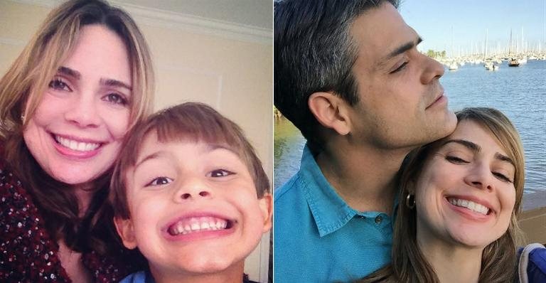 Rachel Sheherazade faz selfie com o filho - Instagram/Reprodução