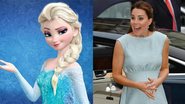 Princesa Elsa X Kate Middleton - Divulgação / Getty Images