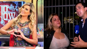 Andressa Urach e Marisete De Faveri - Wayne Camargo / Divulgação RedeTV!