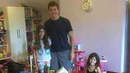 Rodrigo Faro com as filhas Clara e Maria - Instagram/Reprodução