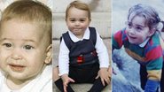 Príncipe George: compare semelhanças com William e Kate - Família Real/Divulgação