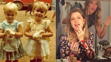 Gisele Bündchen e Patrícia: em 1983 e em 2014 - Instagram/Reprodução