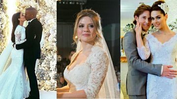 Relembre os casais de famosos que se casaram em 2014! - Foto Montagem