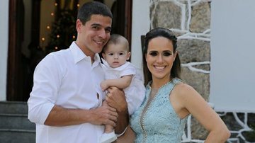 Batizado do filho de Fernanda Pontes e Diogo Boni - Marcello Sá Barretto / AgNews