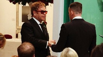 Casamento de Elton John e David Furnish - Reprodução / Instagram