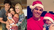 Patrícia Abravanel e Fábio Faria mostram o primeiro Natal do filho, Pedro - Instagram/Reprodução