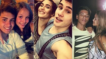 Larissa Manoela e Matheus Chequer; Livian Aragão e Nicolas Prattes; Suzanna Freitas e Cristiano Alves - Instagram/Reprodução