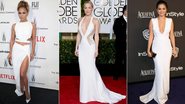 Veja 25 vestidos brancos do Globo de Ouro! - Getty Images