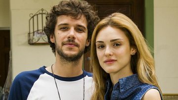 Jayme Matarazzo e Isabelle Drummond são Pedro e Júlia em 'Sete Vidas' - Globo/João Miguel Júnior
