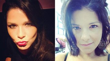 Samara Felippo com e sem maquiagem - Reprodução/ Instagram