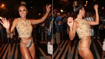 Sabrina Sato cai no samba em ensaio para Carnaval - Claudio Andrade/ Foto Rio News