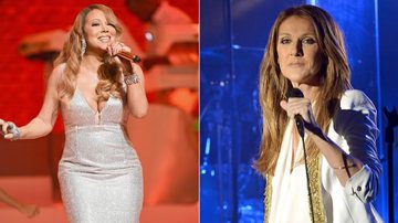 Mariah Carey e Celine Dion - Getty Images