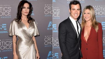 Angelina Jolie e Jennifer Aniston se evitam em premiação - Getty Images