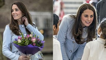 Kate Middleton  em escola na Inglaterra - Getty Images