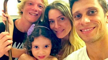 Letícia Spiller e família - Instagram/Reprodução