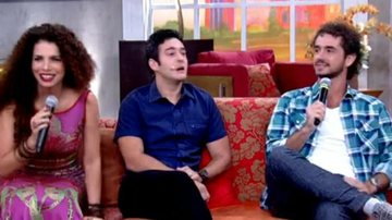 Felipe Andreoli comete gafe com Vanessa da Mata - TV Globo/Reprodução