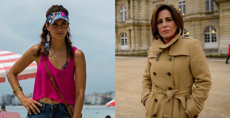 Camila Pitanga e Gloria Pires - Divulgação/ Globo
