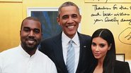 Kim Kardashian e Kanye West com o presidente Barack Obama - Instagram/Reprodução