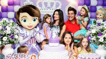 Daniel festeja o aniversário de 3 anos da caçula, Lara - Manuela Scarpa / Foto Rio News