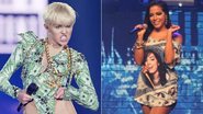 Miley Cyrus e Anitta - AKM-GSI e Rodrigo dos Anjos/Agnews
