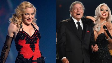Madonna, Tony Bennett e Lady Gaga - Getty Images