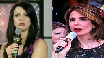 Luciana Gimenez ganha paródia em humorístico da Globo - TV Globo e RedeTV!/Reprodução