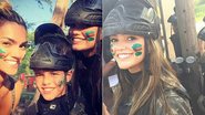 Kelly Key e os filhos Jaime Vitor e Suzanna - Instagram/Reprodução