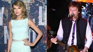 Taylor Swift e Paul McCartney - Getty Images