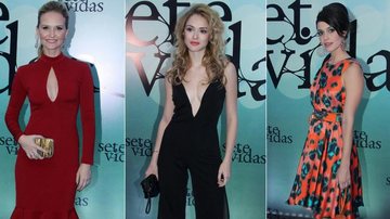 Looks dos famosos na festa da novela 'Sete Vidas' - Alex Palarea e Marcello Sá Barretto / AgNews