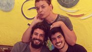 David Brazil com Cauã e Pavel Reymond - Reprodução/ Instagram