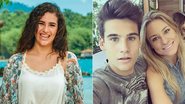 Lívian Aragão, Nicolas Prattes e Giselle Prates - Cadu Pilotto e Instagram/Reprodução