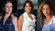 Camila Pitanga, Adriana Esteves e Glória Pires vão chamar a atenção com os looks de suas personagens na novela Babilônia - TV Globo