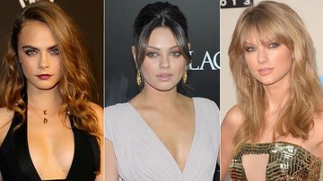 Cara Delevingne, Mila Kunis e Taylor Swift - Getty Images
