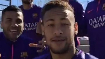 Neymar canta música de Thiaguinho - Instagram/Reprodução