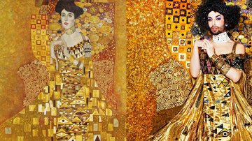 Conchita Wurst faz releitura de obra clássica de Gustav Klimt - Reprodução