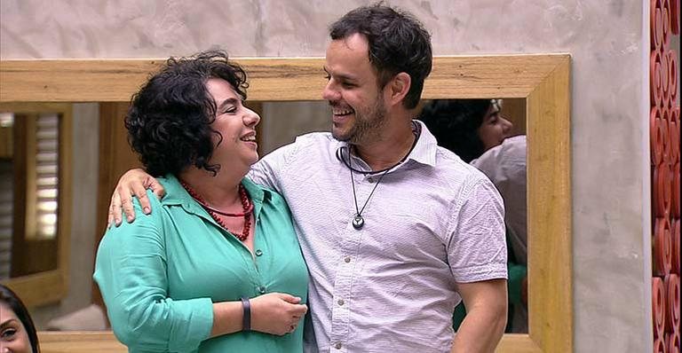 Mariza e Adrilles durante o BBB15 - Divulgação TV Globo