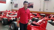 Celso Portiolli visita fábrica da Ferrari na Itália - Divulgação/SBT